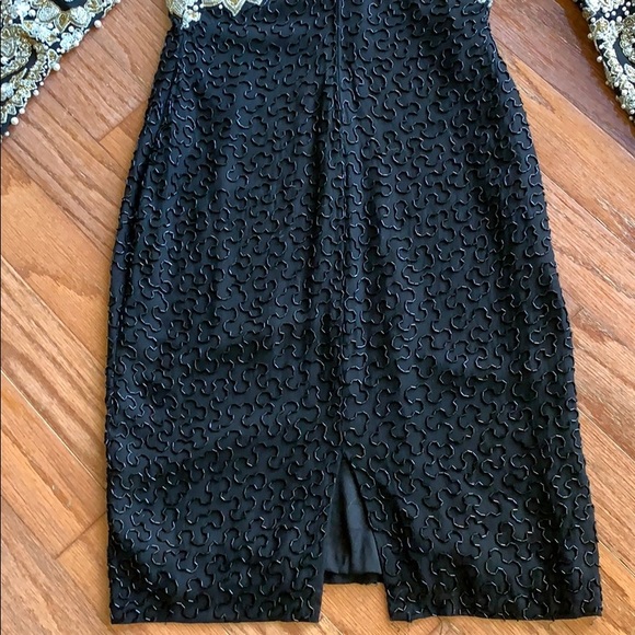 Normans ATLANTA beaded evening black tie cocktail - Picture 7 of 8